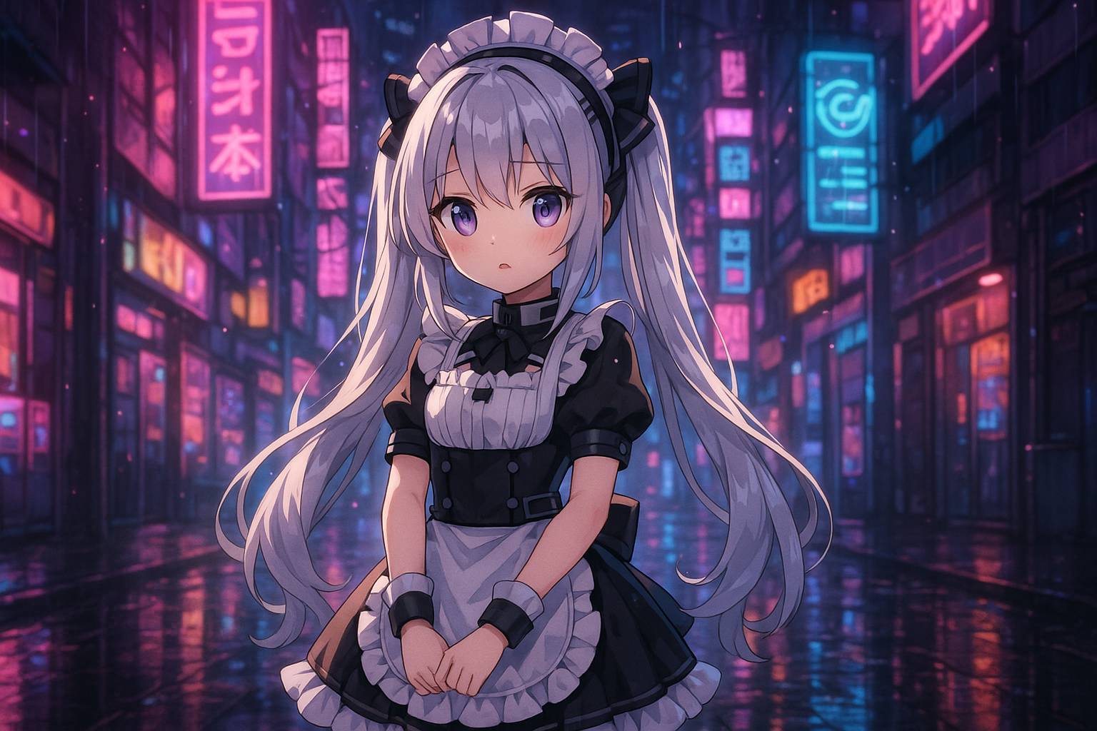 母狗教程动漫 - 赛博朋克少女
